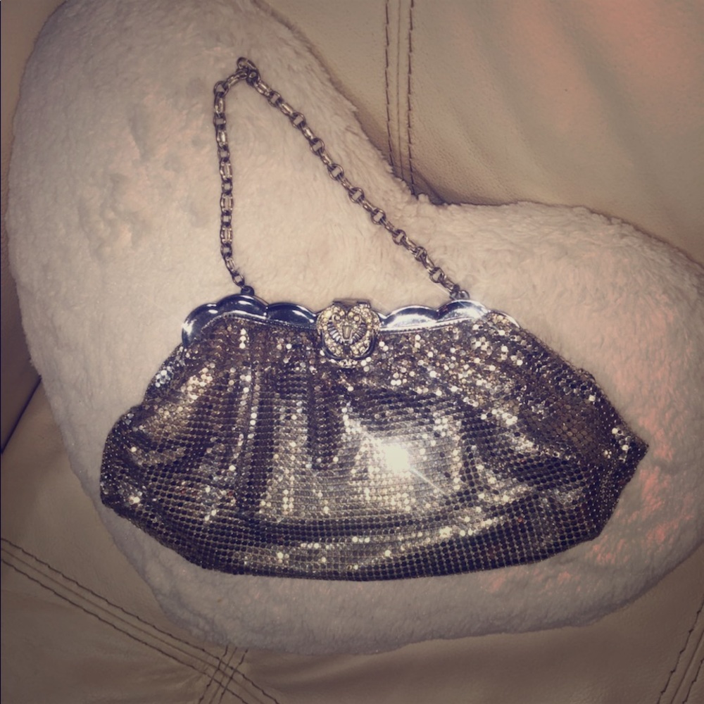 Whiting and Davis mesh bag